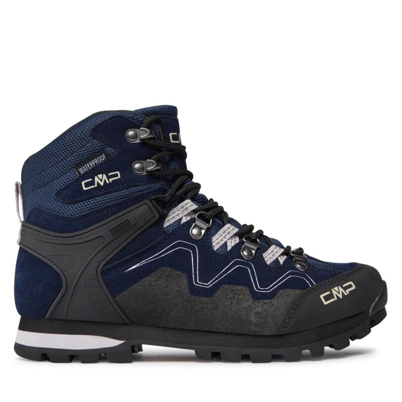 Туристически CMP Athunis Mid Wmn Trekking Shoe Wp 31Q4976 Тъмносин цвят на ниска цена