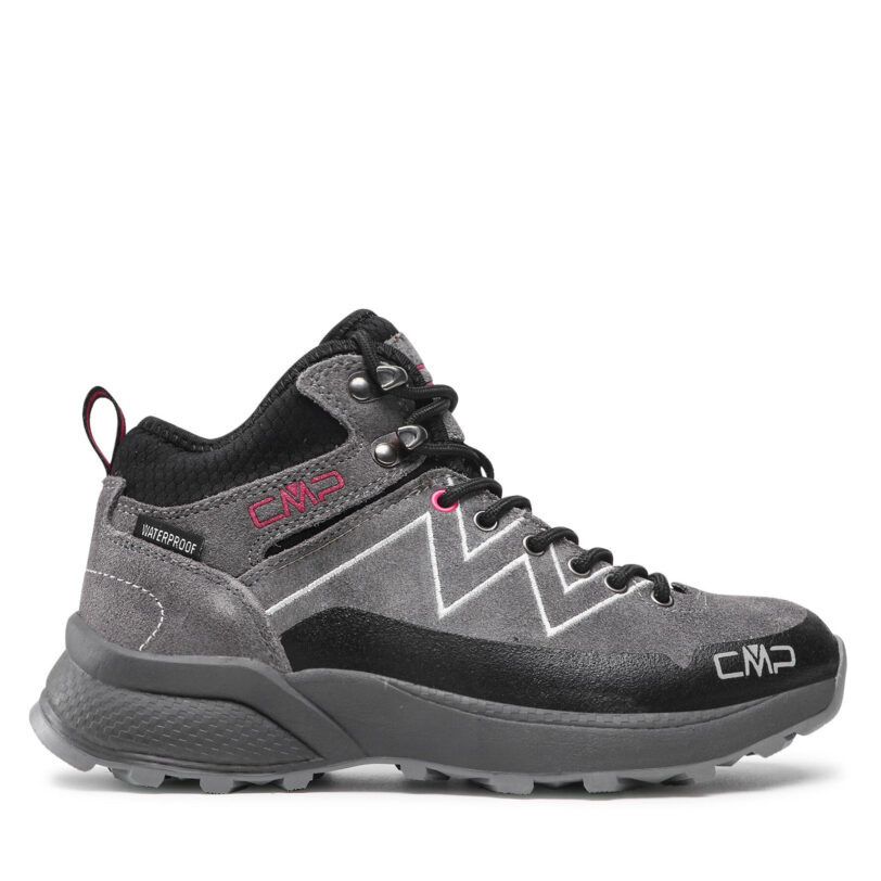 Туристически CMP Kaleepso Mid Hiking Shoe Wp 31Q4916 Сив цвят на ниска цена