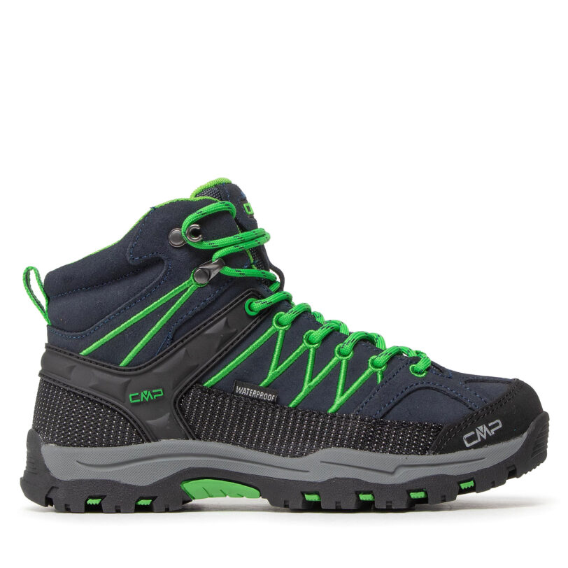 Туристически CMP Kids Rigek Mid Trekking Shoe Wp 3Q12944J Тъмносин цвят на ниска цена
