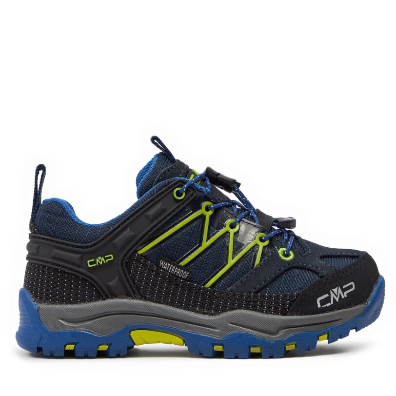 Туристически CMP Kids Rigel Low Trekking Wp 3Q54554 Тъмносин цвят на ниска цена