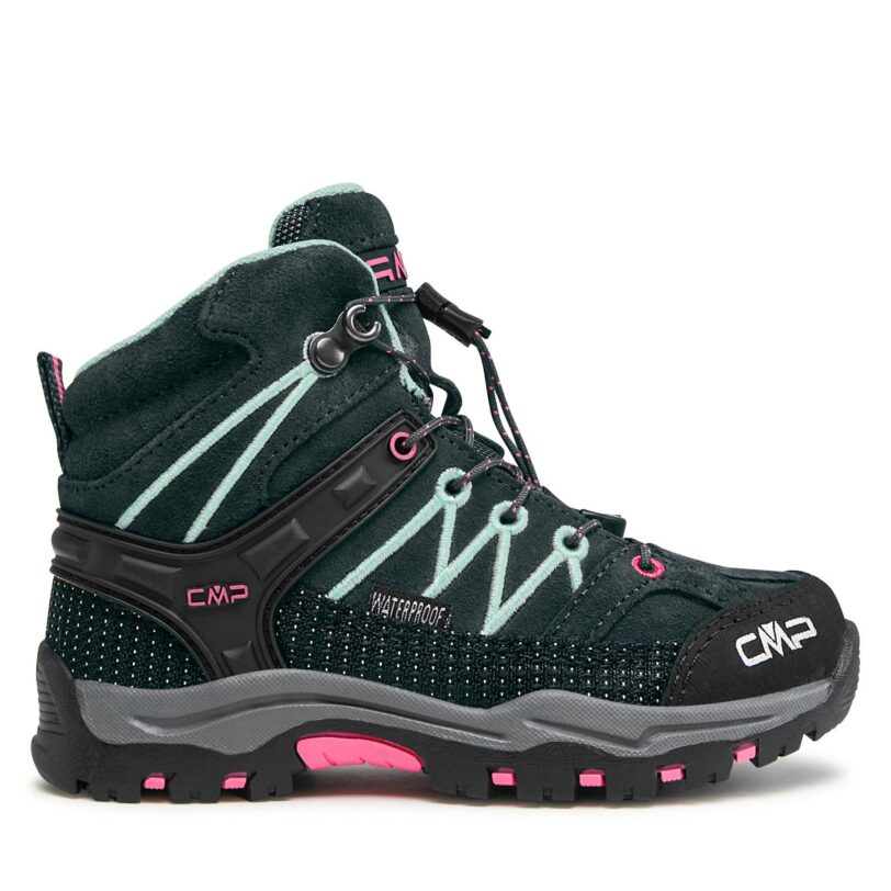 Туристически CMP Kids Rigel Mid Trekking Shoe Wp 3Q12944 Черен цвят на ниска цена