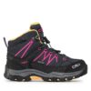 Туристически CMP Kids Rigel Mid Trekking Shoe Wp 3Q12944 Черен цвят на ниска цена