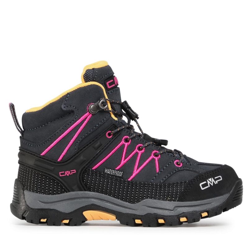 Туристически CMP Kids Rigel Mid Trekking Shoe Wp 3Q12944 Черен цвят на ниска цена