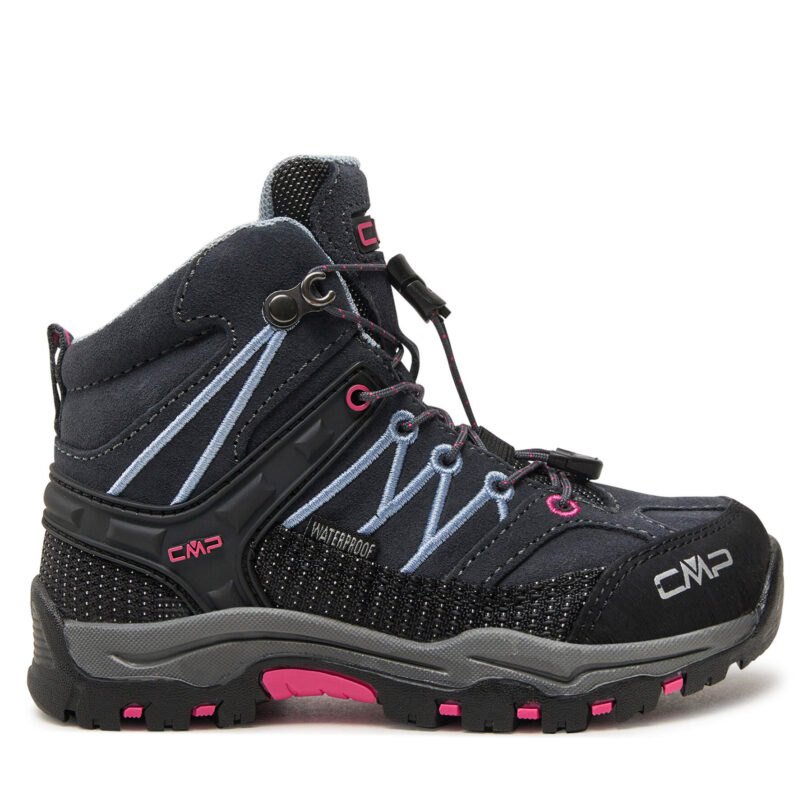 Туристически CMP Kids Rigel Mid Trekking Shoes Wp 3Q12944 Черен цвят на ниска цена