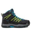 Туристически CMP Kids Rigel Mid Trekking Shoes Wp 3Q12944J Черен цвят на ниска цена