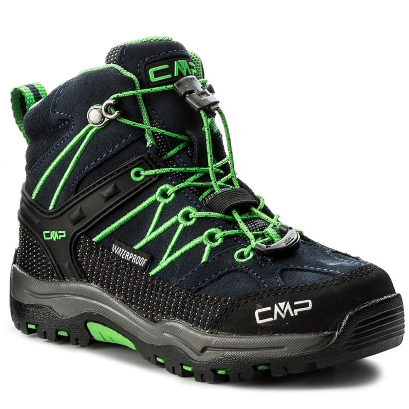 Туристически CMP Kids Rigel Mid Trekking Shoes Wp 3Q12944K Тъмносин цвят на ниска цена