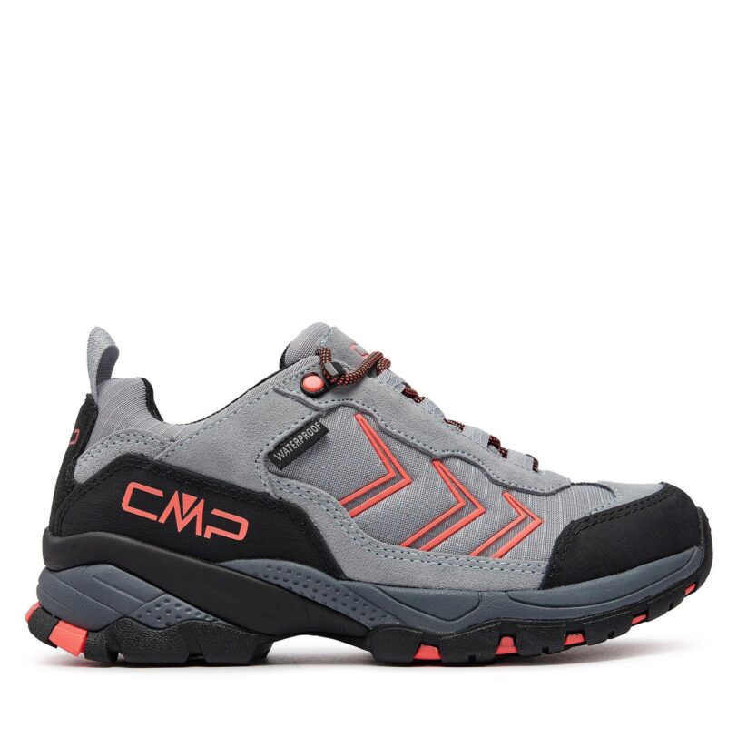 Туристически CMP Melnick Low WP Trekking Shoes 3Q19656 Сив цвят на ниска цена