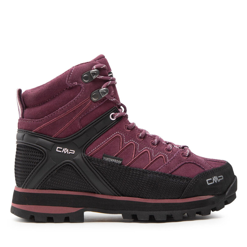 Туристически CMP Moon Mid Wmn Trekking Shoe Wp 31Q4796 Виолетов цвят на ниска цена