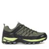 Туристически CMP Rigel Low Trekking Shoes Wp 3Q13247 Зелен цвят на ниска цена