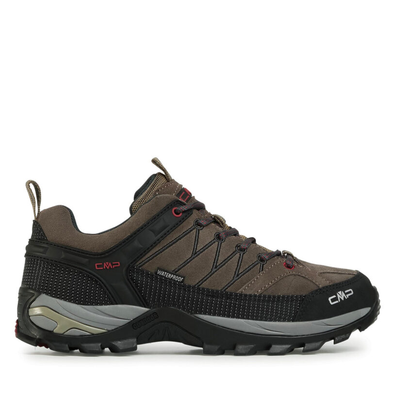 Туристически CMP Rigel Low Trekking Shoes Wp 3Q13247 Сив цвят на ниска цена