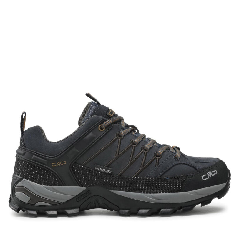 Туристически CMP Rigel Low Trekking Shoes Wp 3Q13247 Черен цвят на ниска цена