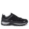 Туристически CMP Rigel Low Trekking Shoes Wp 3Q13247 Черен цвят на ниска цена
