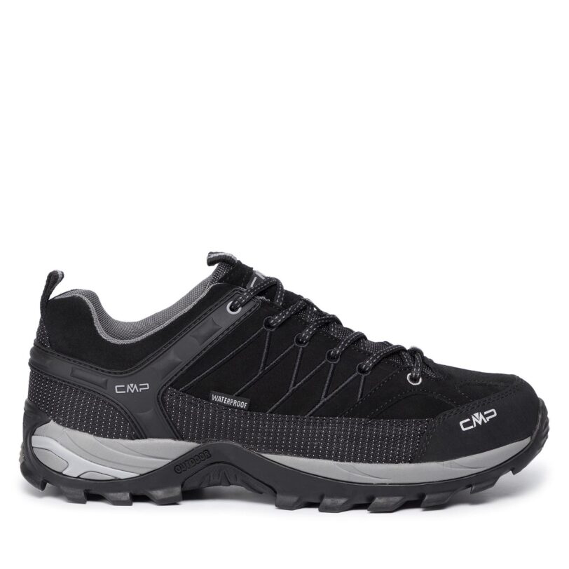 Туристически CMP Rigel Low Trekking Shoes Wp 3Q13247 Черен цвят на ниска цена