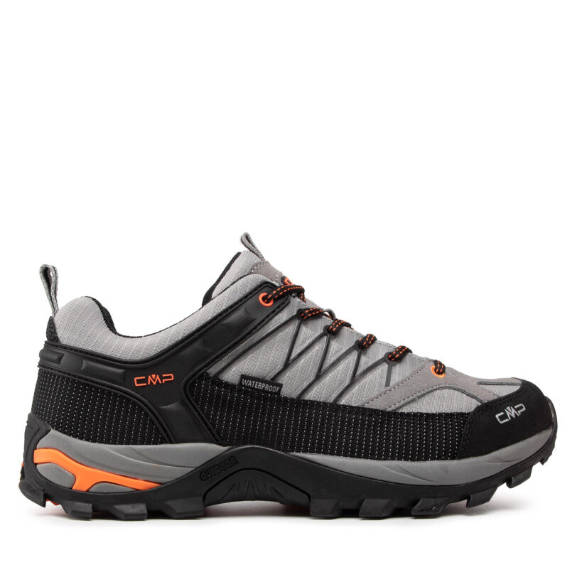 Туристически CMP Rigel Low Trekking Shoes Wp 3Q54457 Сив цвят на ниска цена