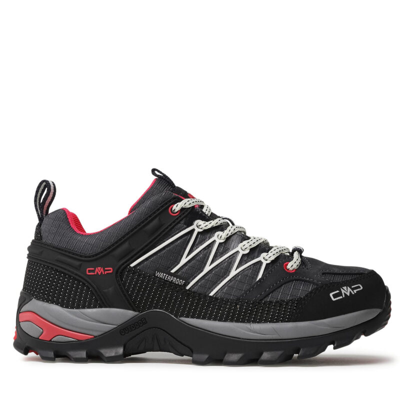 Туристически CMP Rigel Low Wmn Trekking Shoe Wp 3Q54456 Сив цвят на ниска цена
