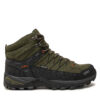 Туристически CMP Rigel Mid Trekking Shoes Wp 3Q12947 Каки цвят на ниска цена