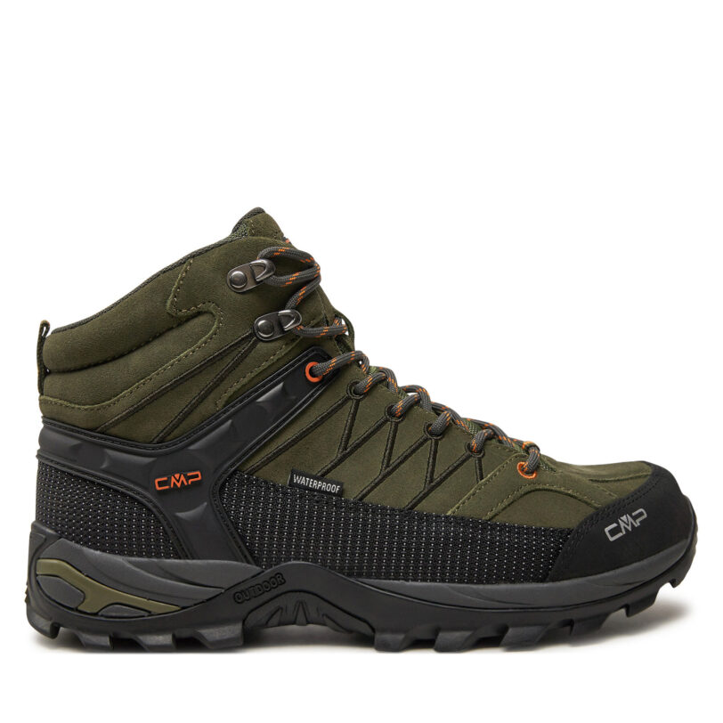 Туристически CMP Rigel Mid Trekking Shoes Wp 3Q12947 Каки цвят на ниска цена