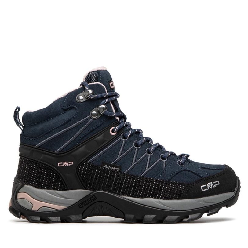 Туристически CMP Rigel Mid Wmn Trekking Shoe Wp 3Q12946 Тъмносин цвят на ниска цена