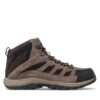 Туристически Columbia Crestwood Mid Waterproof BM5371 Кафяв цвят на ниска цена