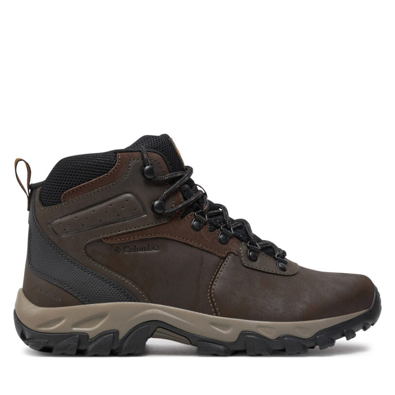 Туристически Columbia Newton Ridge Plus II Waterproof 1594731 Кафяв цвят на ниска цена