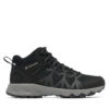 Туристически Columbia Peakfreak II Mid Outdry 2100691 Черен цвят на ниска цена