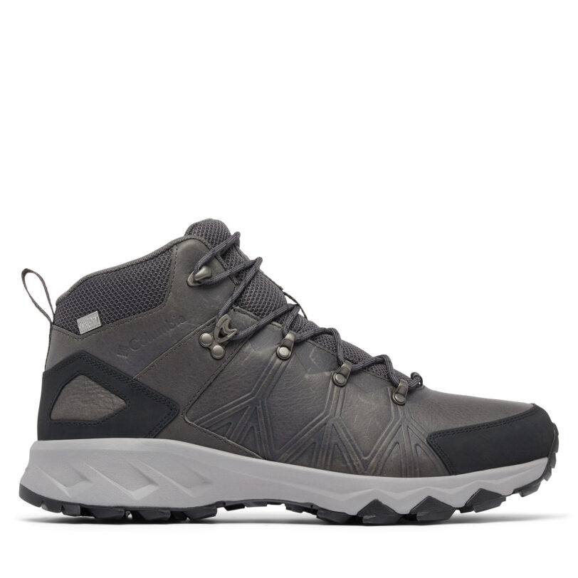 Туристически Columbia Peakfreak II Mid Outdry Leather 2100701 Сив цвят на ниска цена