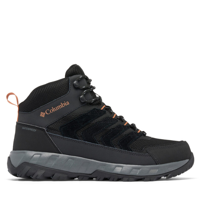 Туристически Columbia Strata Trail™ Mid WP Boot 2076861 Черен цвят на ниска цена