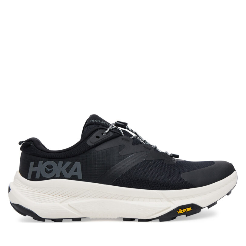 Туристически Hoka Transport Wide 1164370 Черен цвят на ниска цена