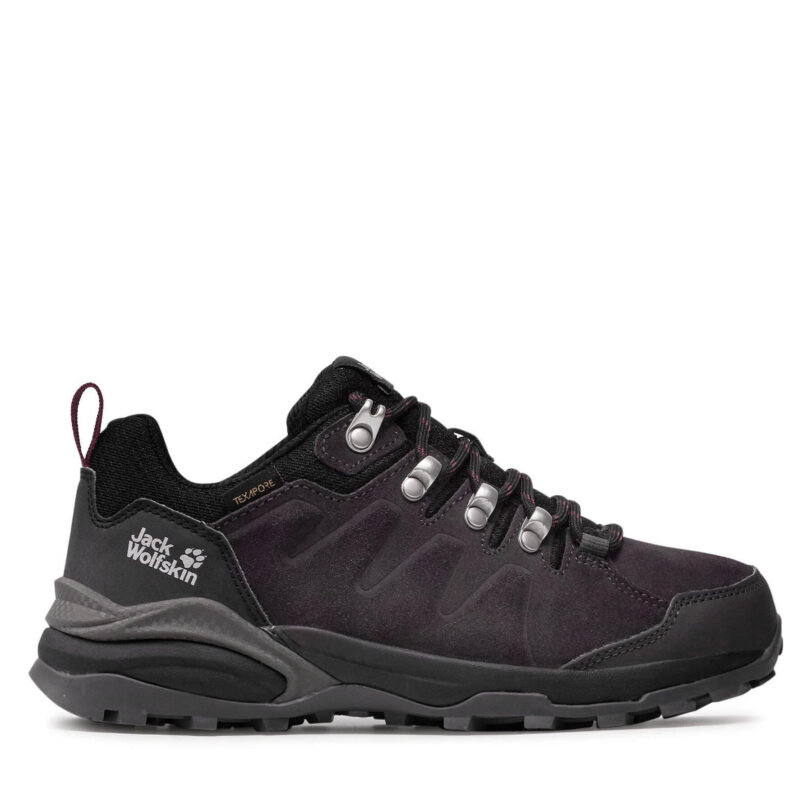 Туристически Jack Wolfskin Refudio Texapore Low W 4050821 Виолетов цвят на ниска цена