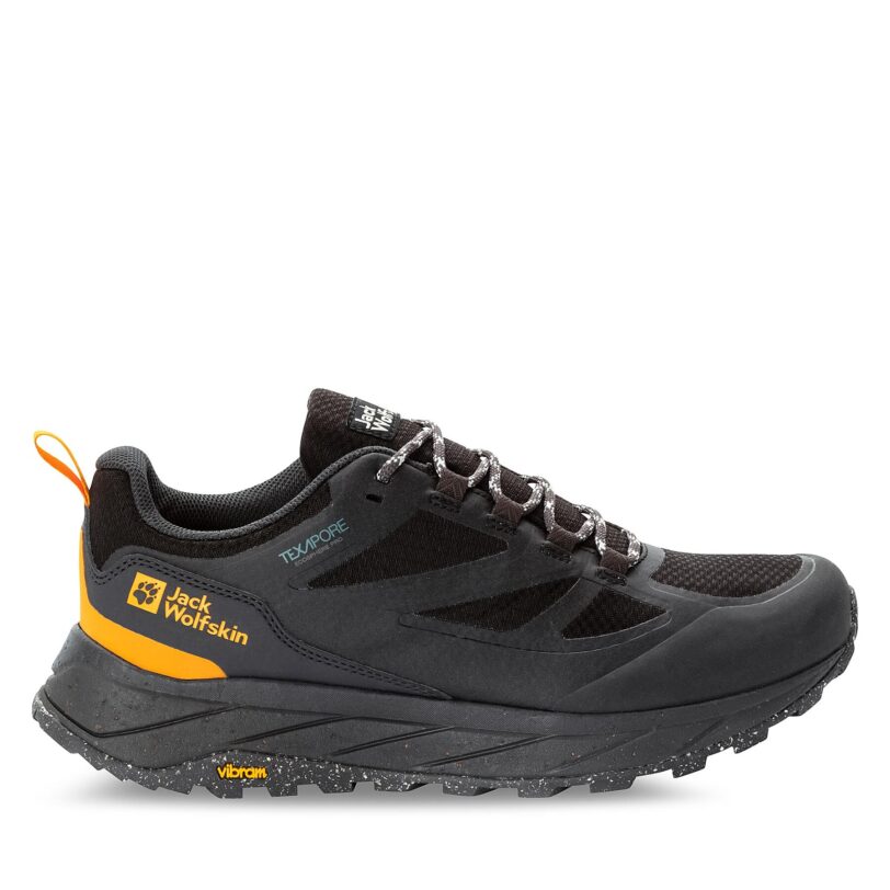 Туристически Jack Wolfskin Terraventure Texapore Low M 4051621 Черен цвят на ниска цена