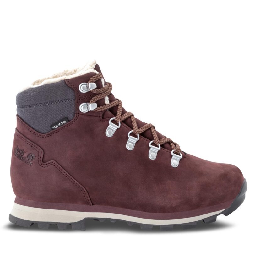 Туристически Jack Wolfskin Thunder Bay Texapore Mid W 4053681 Бордо цвят на ниска цена