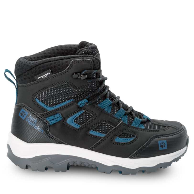 Туристически Jack Wolfskin Vojo Texapore Mid K 4042181 Черен цвят на ниска цена