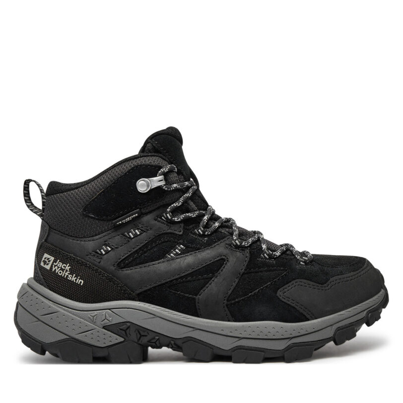 Туристически Jack Wolfskin Vojo Tour Lt Texapore Mid W A62073 Сив цвят на ниска цена