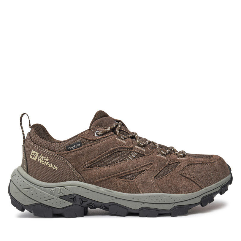Туристически Jack Wolfskin Vojo Tour Texapore Low M A62070 Кафяв цвят на ниска цена