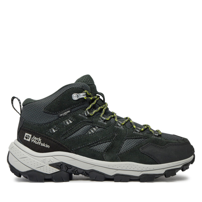 Туристически Jack Wolfskin Vojo Tour Texapore Mid M A62072 Черен цвят на ниска цена