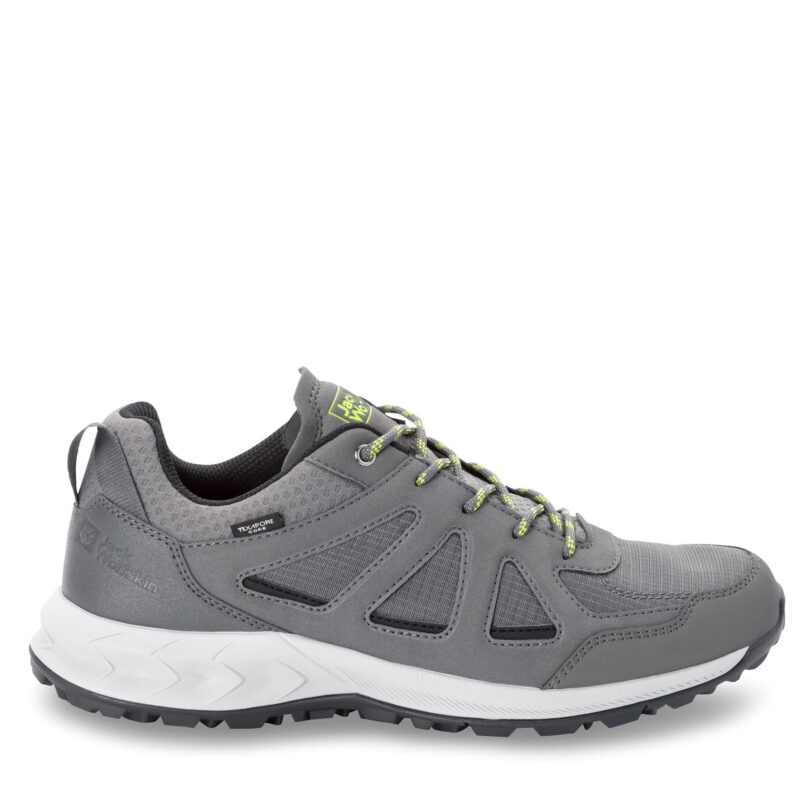 Туристически Jack Wolfskin Woodland 2 Texapore Low M 4051271 Сив цвят на ниска цена