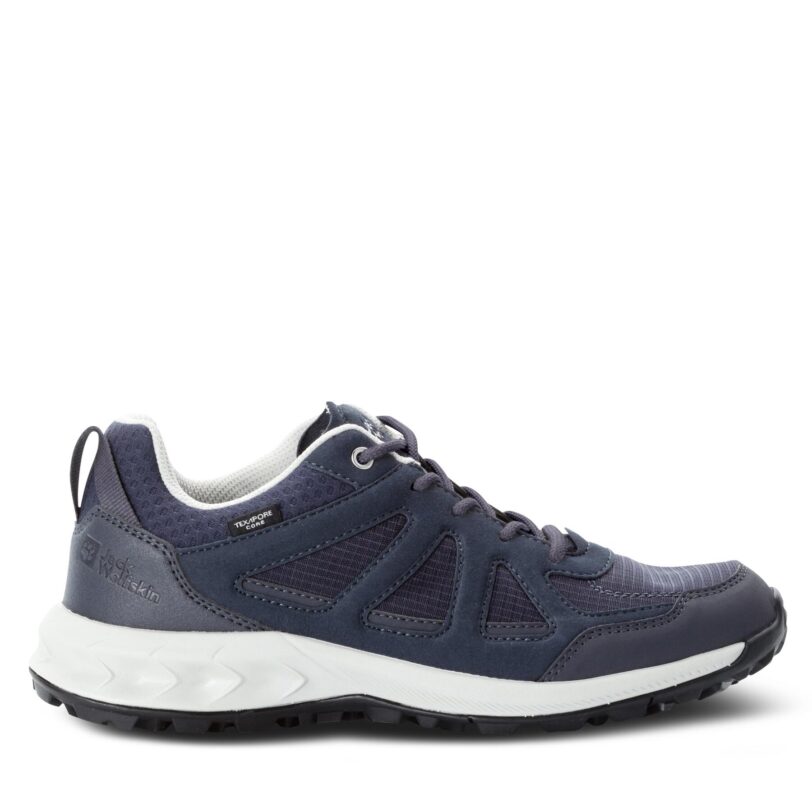 Туристически Jack Wolfskin Woodland 2 Texapore Low W 4051341 Сив цвят на ниска цена