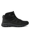 Туристически Jack Wolfskin Woodland 2 Texapore Mid M 4051261 Черен цвят на ниска цена