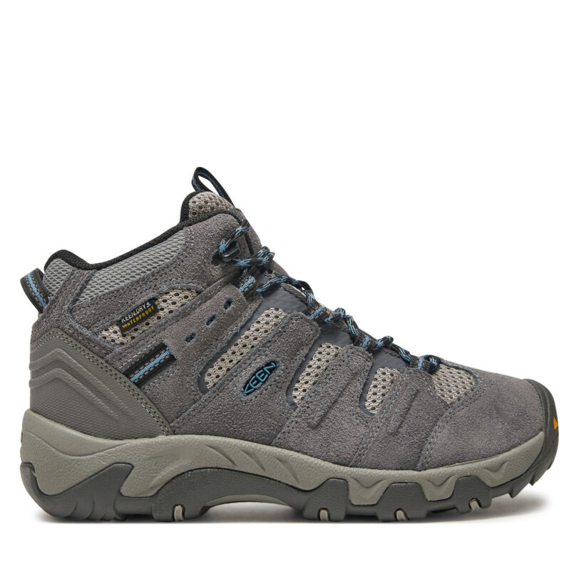 Туристически Keen Headout Mid Wp Steel 1028307 Сив цвят на ниска цена