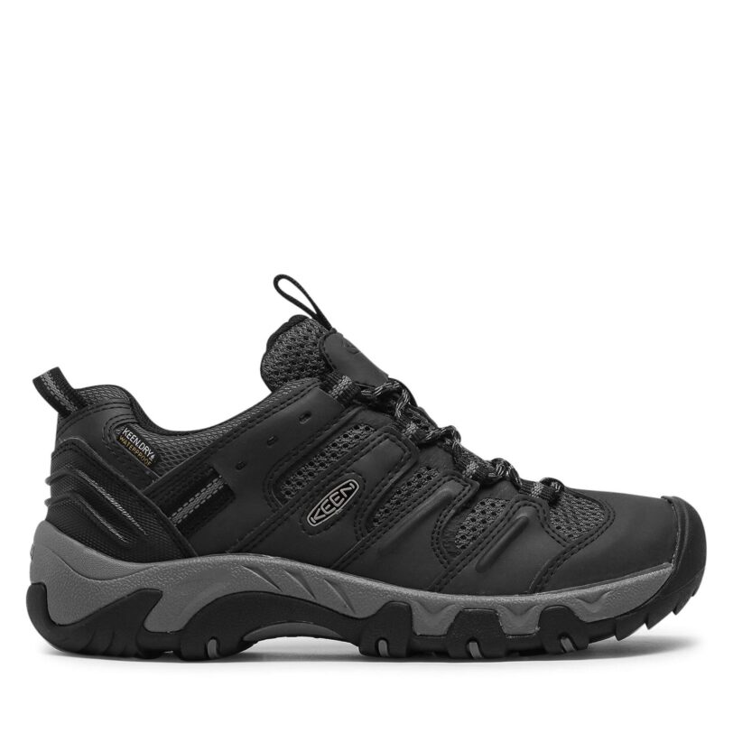 Туристически Keen Koven Wp M 1025155 Черен цвят на ниска цена