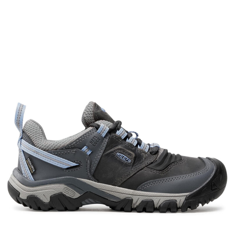 Туристически Keen Ridge Flex Wp W 1024923 Черен цвят на ниска цена