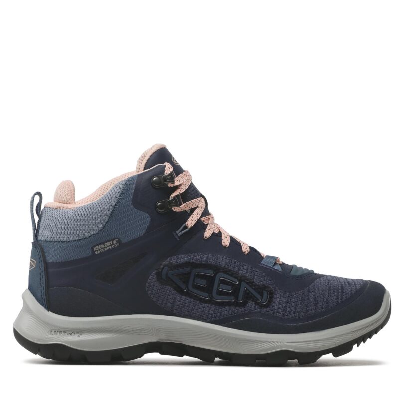 Туристически Keen Terradora Flex Mid Wp W 1026877 Тъмносин цвят на ниска цена