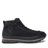 Туристически Lomer Bio Naturale Mid Mtx Suede 50085/A Черен цвят на ниска цена