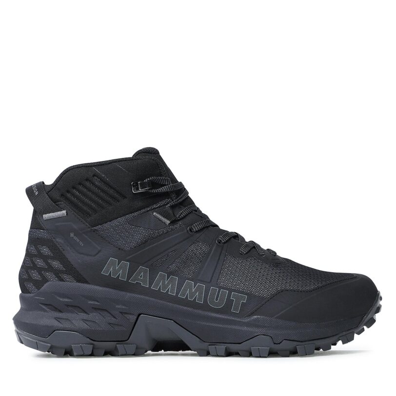 Туристически Mammut Sertig II Mid Gtx GORE-TEX 3030-04830-0001-1080 Черен цвят на ниска цена