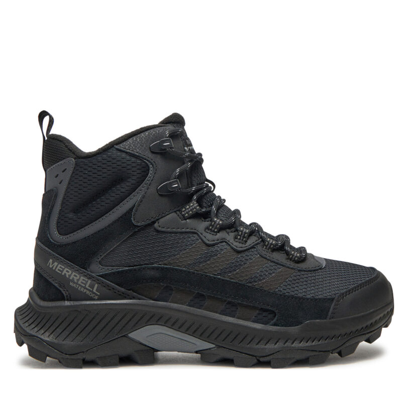 Туристически Merrell Speed Strike 2 Thermo Mid Wp J037767 Черен цвят на ниска цена