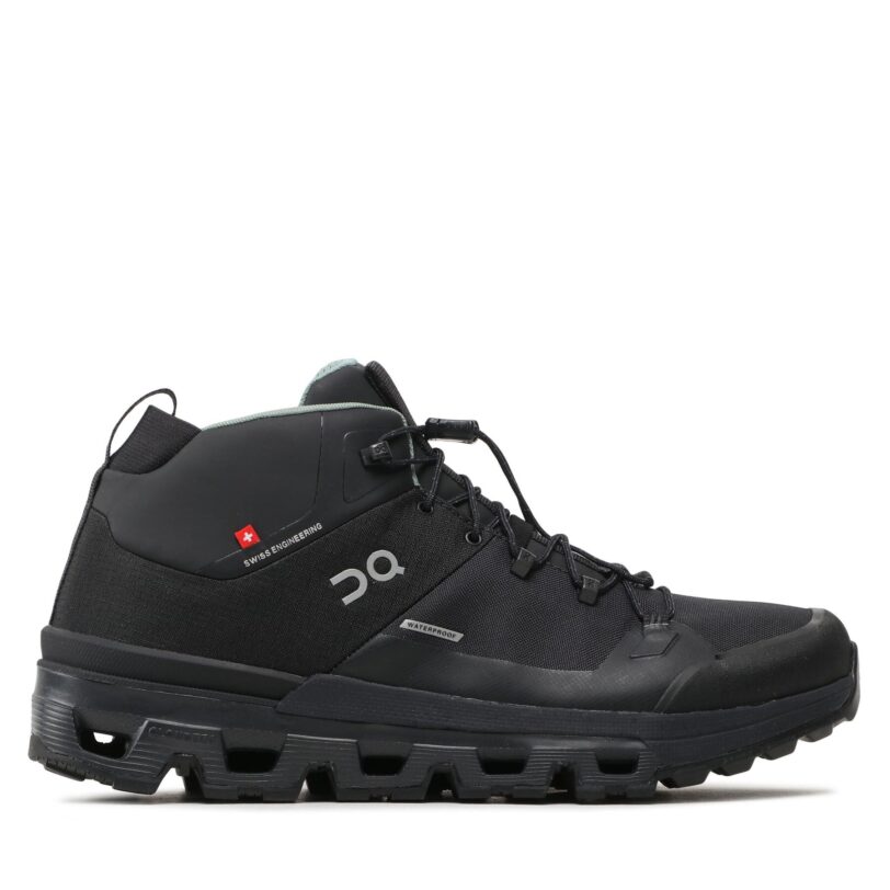 Туристически On Cloudtrax Waterproof 3MD10870553 Черен цвят на ниска цена