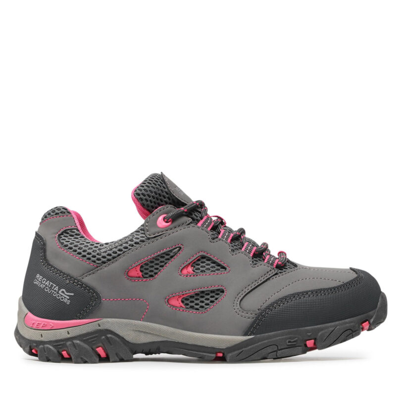 Туристически Regatta Holcombe Iep Low Jnr RKF572 Сив цвят на ниска цена