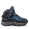 Туристически Salewa Jr Alp Trainer Mid Gtx GORE-TEX 64010-0365 Син цвят на ниска цена