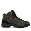 Туристически Salewa Ms Alp Mate Mid Ptx 61384-5400 Зелен цвят на ниска цена