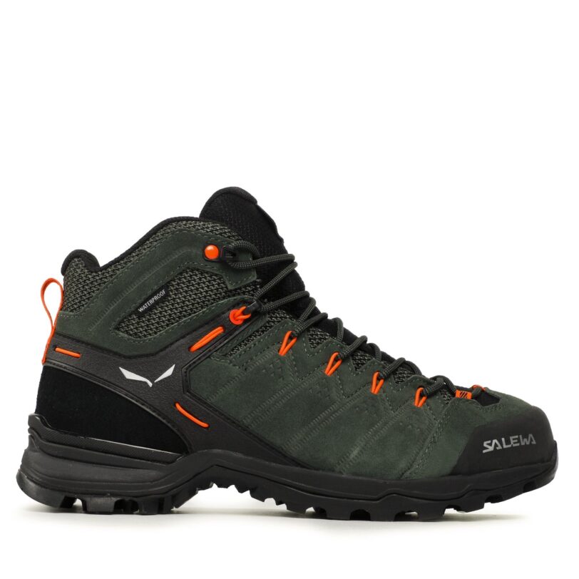 Туристически Salewa Ms Alp Mate Mid Ptx 61384-5400 Зелен цвят на ниска цена